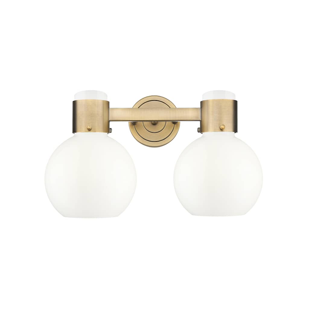 Innovations Lighting 464-2W-10-16 Lawton Sphere Vanity Lawton Sphere 2