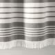 preview thumbnail 21 of 24, Lush Decor Nantucket Yarn Dyed Cotton Tassel Fringe Shower Curtain