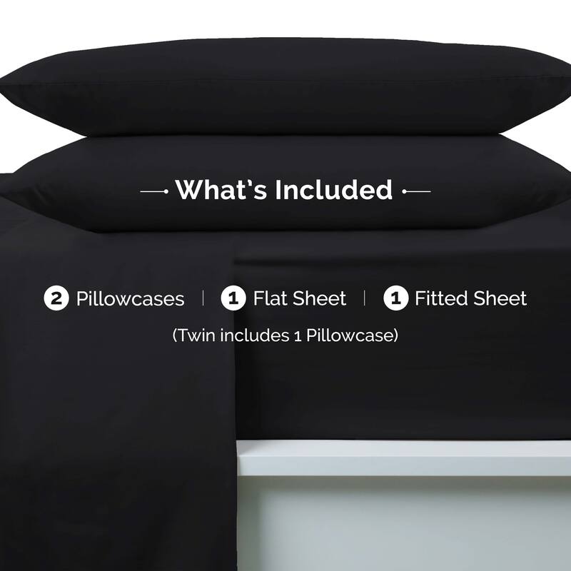 Martex Easy Living Brushed Microfiber Soft Wrinkle Resistant Sheet Set