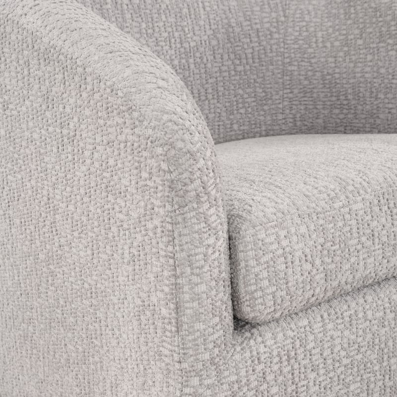 Parker Swivel Tub Chair in Sterling