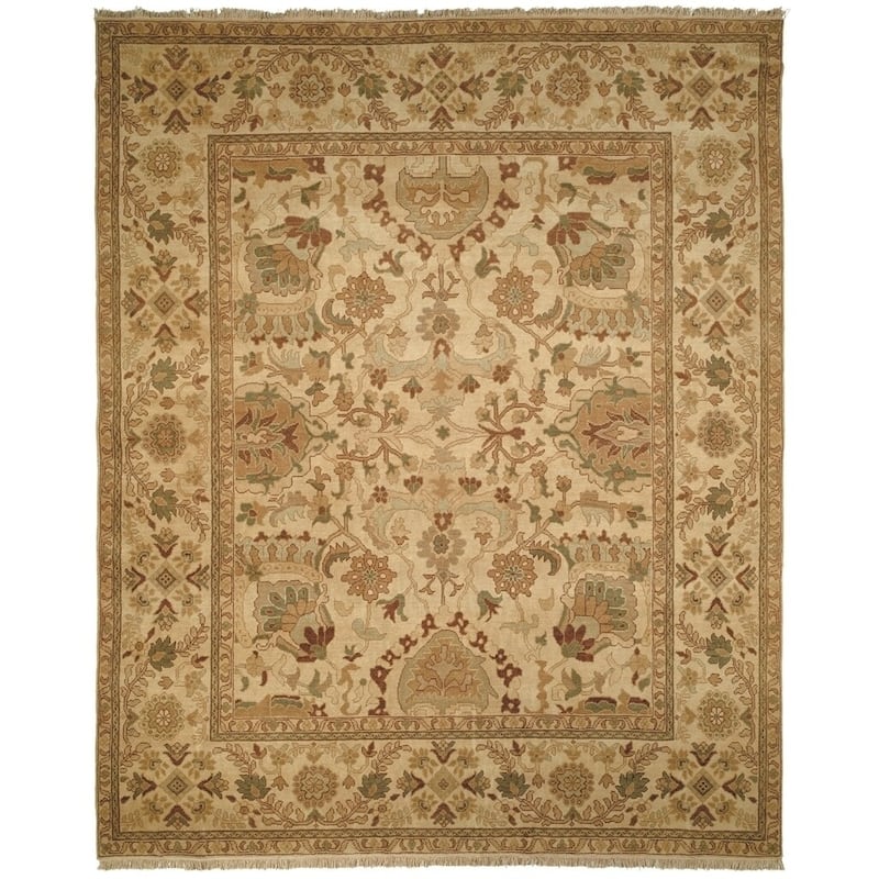 SAFAVIEH Couture Hand-knotted Ziegler Mahal Ajla Traditional Oriental Wool