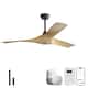 Option Black with Light wood grain ABS Blades