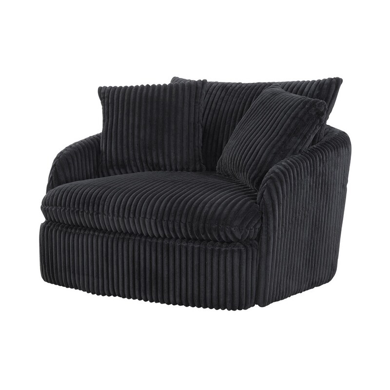 Grafton Home, Simon 360 Swivel Oversized Lounge Chair - On