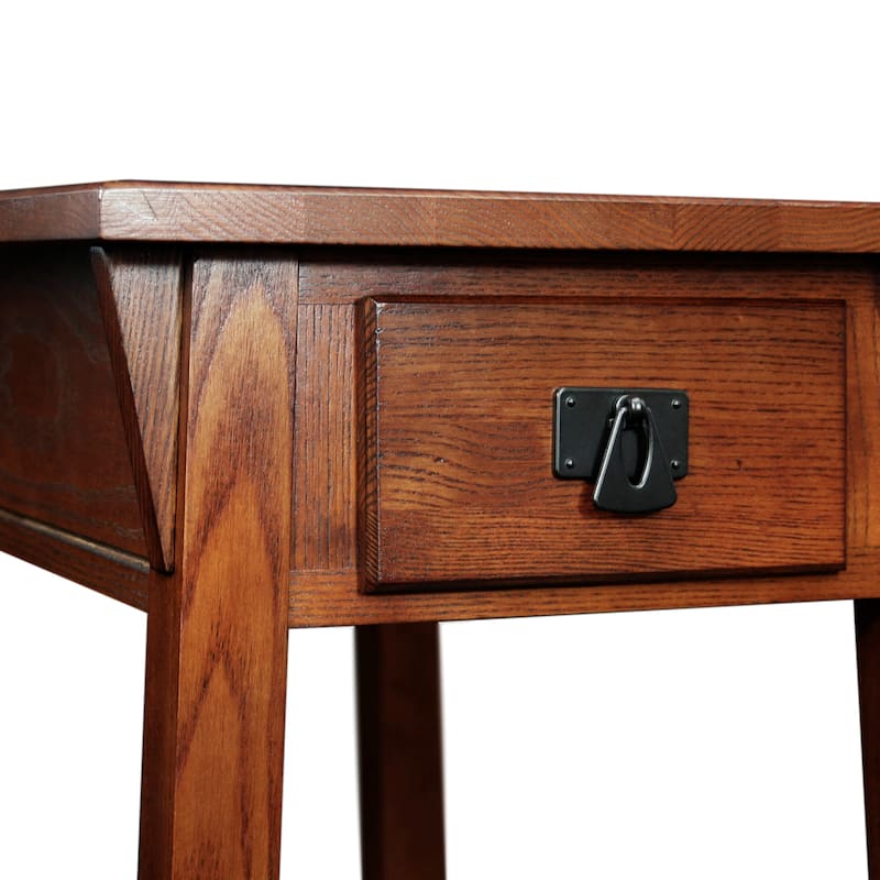 Leick Home Mission End Table with Drawer