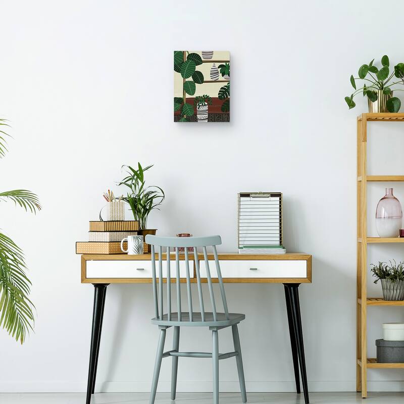 Tribal Pots II Canvas Art Print