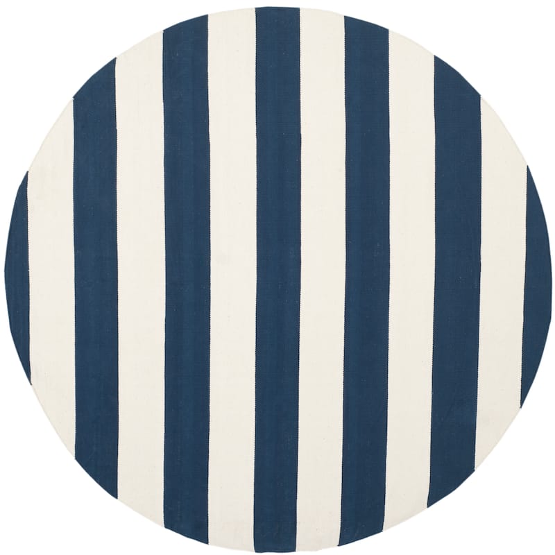 SAFAVIEH Handmade Montauk Caspian Stripe Cotton Flatweave Rug