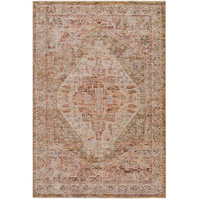 Livabliss Traditional Naila Medallion Area Rug