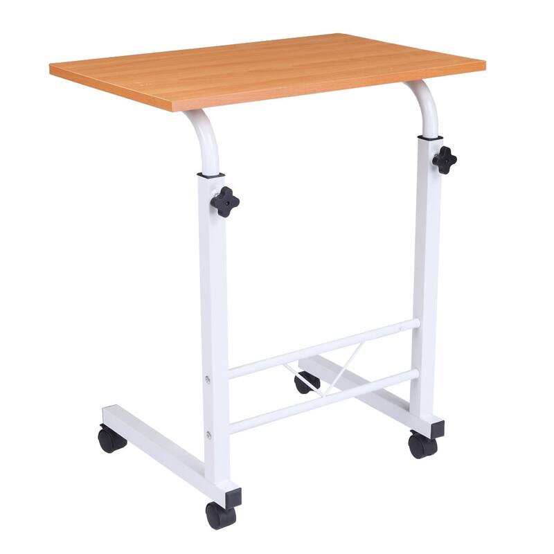 37.8" Chipboard and Steel Computer Desk Side Table