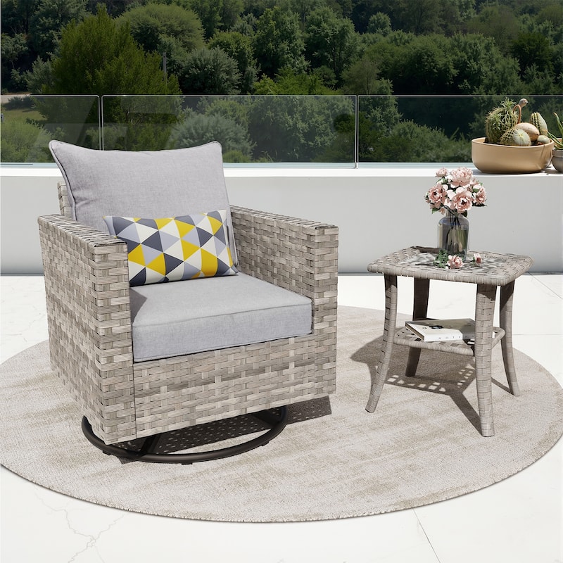 XIZZI Outdoor Seat Back Cushion Set Plush Comfort for Patio Furniture
