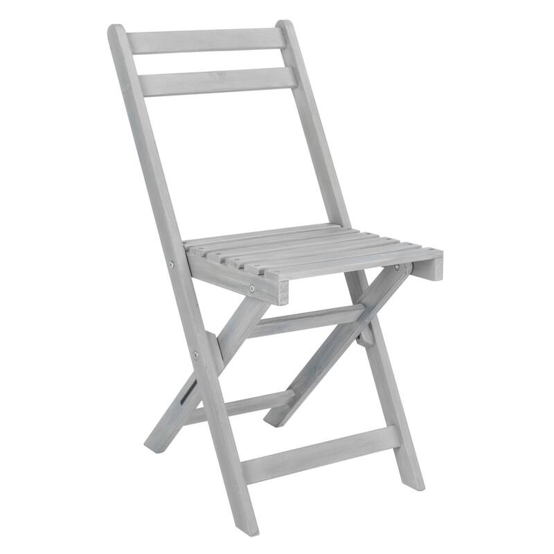 SAFAVIEH Outdoor Chikako Balcony Dining Cabinet Set - 26Wx23Dx50H - Ash Grey