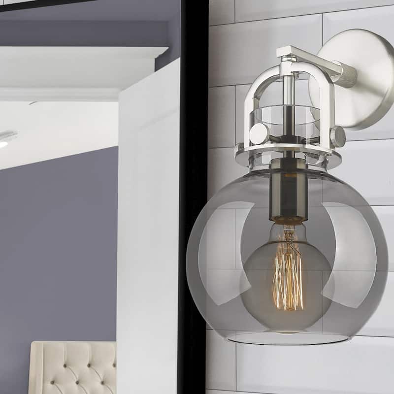 Innovations Lighting 410-1W-14-8 Newton Sphere Sconce Newton Sphere 1