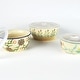 preview thumbnail 5 of 6, Euro Ceramica Ella 3 Piece Assorted Storage Bowls Set with Lids - Set of 3 with Lids