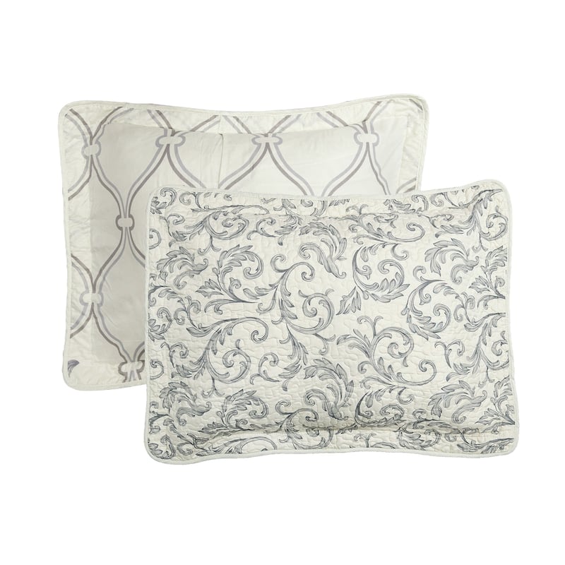 Marisol Printed Microfiber 7-piece Bedspread Quilt Coverlet Set