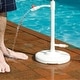 preview thumbnail 3 of 4, Standard Poolside Swimming Pool Shower with Foot Wash Spigot - 86" - White