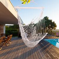 Buy Cotton Hanging Chair Hammocks Porch Swings Online At Overstock Our Best Patio Furniture Deals