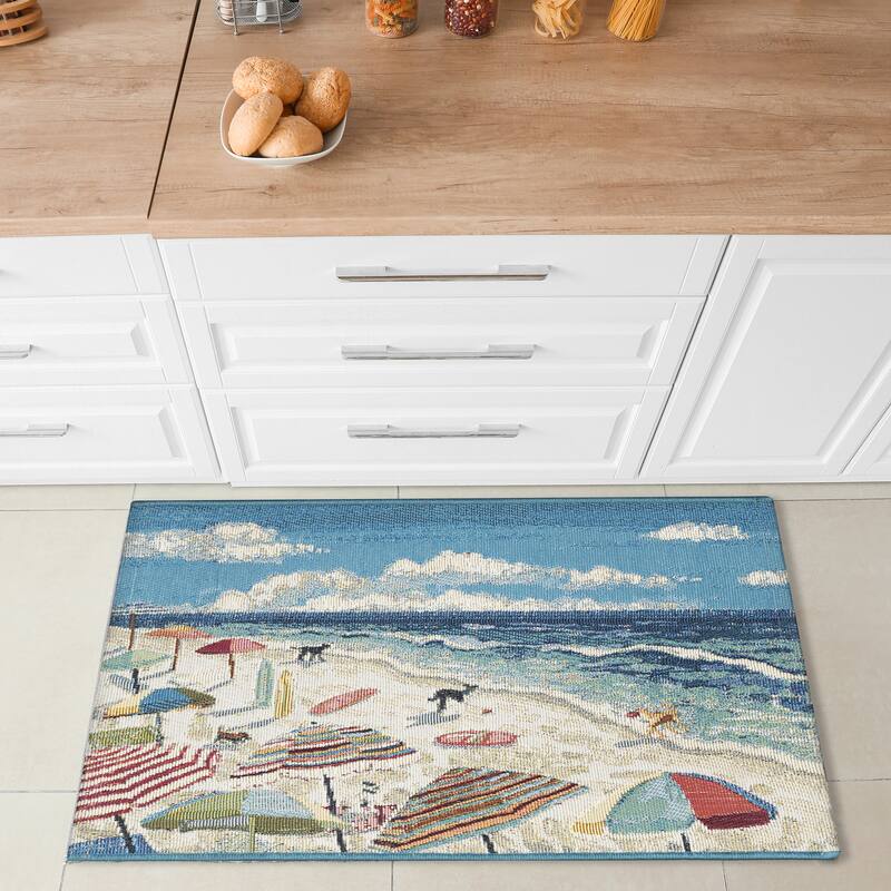 Liora Manne Esencia Dog Beach Indoor/Outdoor Mat