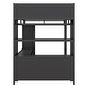 preview thumbnail 30 of 30, Full Size Loft Bed with Storage Cubes and Shelves, Heavy Duty Loft Bed for Kids Teens Adults