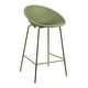 preview thumbnail 29 of 38, Set of 2 26-inch Contemporary Eiffel Dowel DSW Counter Height Stool Barstool With Backs For Kitchen Home Side Break Room