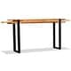 preview thumbnail 2 of 7, vidaXL Console Table Solid Reclaimed Wood Adjustable