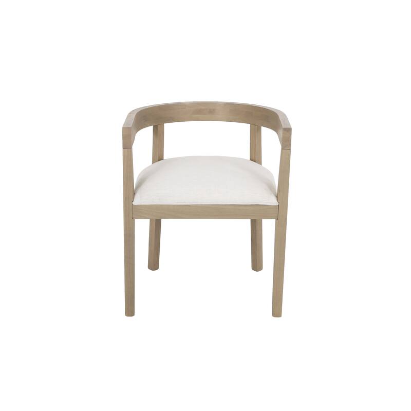 Christopher Knight Home - Livia 95-Inch Table and Upholstered Arm Chairs Dining Set