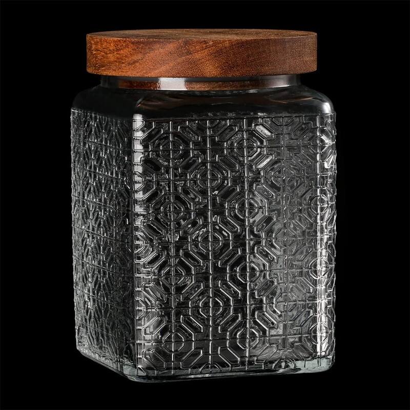 Glass Storage Jar Glass Food Storage Jars - Clear