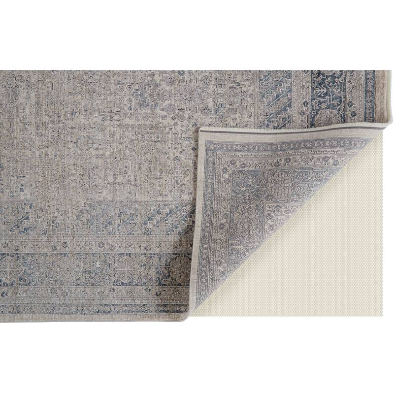 Grand Bazaar Gilford Machine Made Medallion Transitional Area Rug