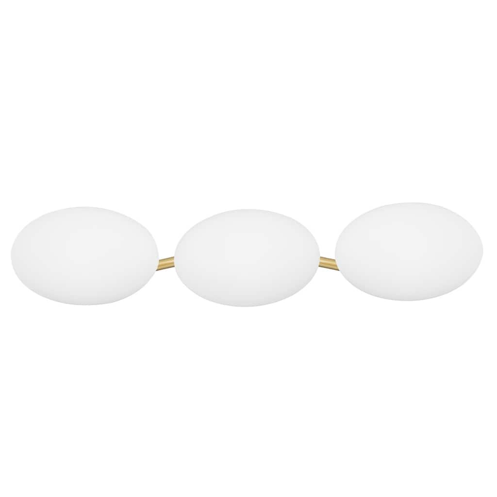 Hudson Valley Wagner 3-Light Bath Bracket with Opal Glass
