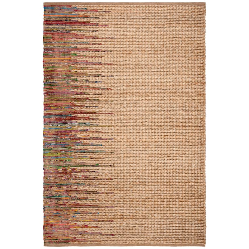 SAFAVIEH Handmade Cape Cod Leonidha Coastal Jute Rug