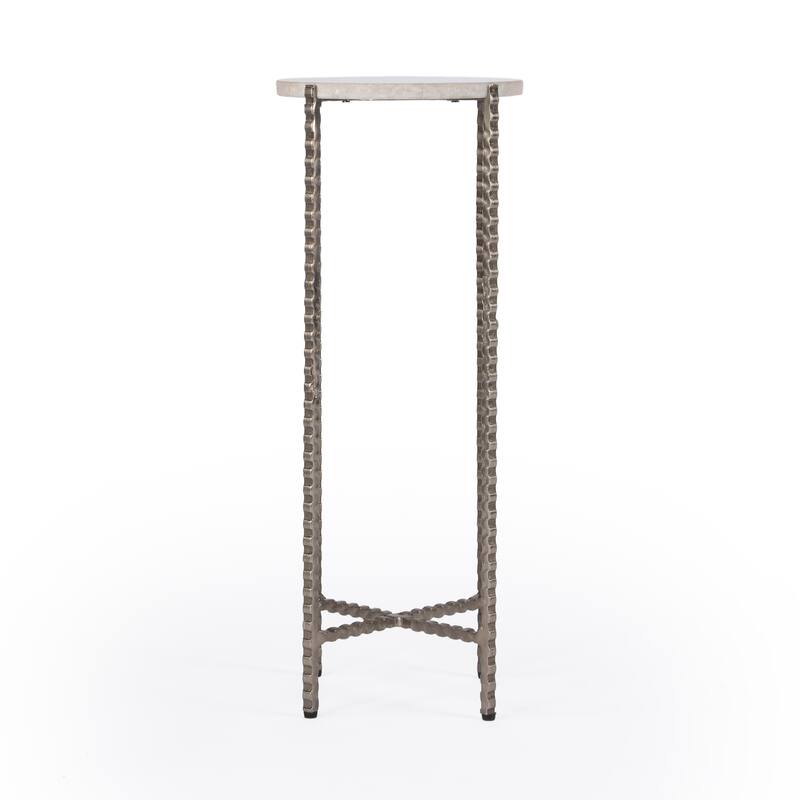 Nigella Granite Cross Legs Side Table