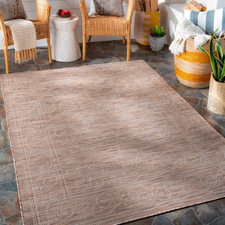 Artistic Weavers Adalet Vintage Boho Medallion Outdoor Area Rug