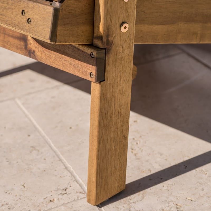 Hayle Reclining Wood Adirondack Chair (Set of 2) by Christopher Knight Home