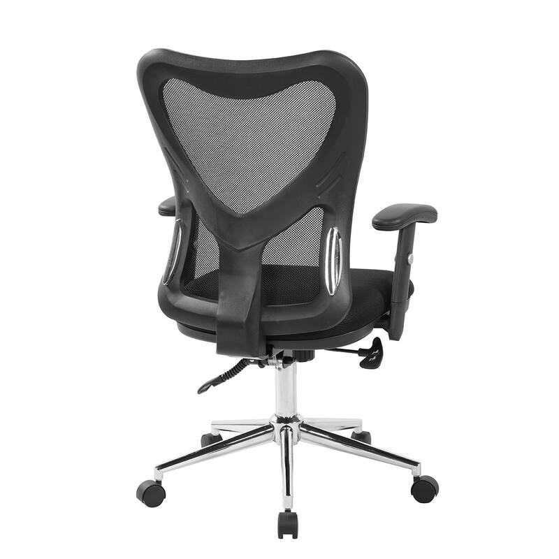 High Back Mesh Office Chair With Chrome Base Bed Bath & Beyond 40260030