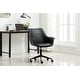 preview thumbnail 3 of 24, Porthos Home Jamar PU Leather Office Chair with Metal Roller Base