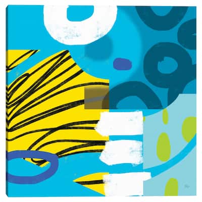 Bright and Bold II by Lisa Ridgers Canvas Art Print