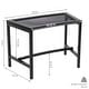 preview thumbnail 10 of 12, Sunnydaze Fire Pit Benches Black Mesh for Patio - 23" x 16" - Set of 4 Benches