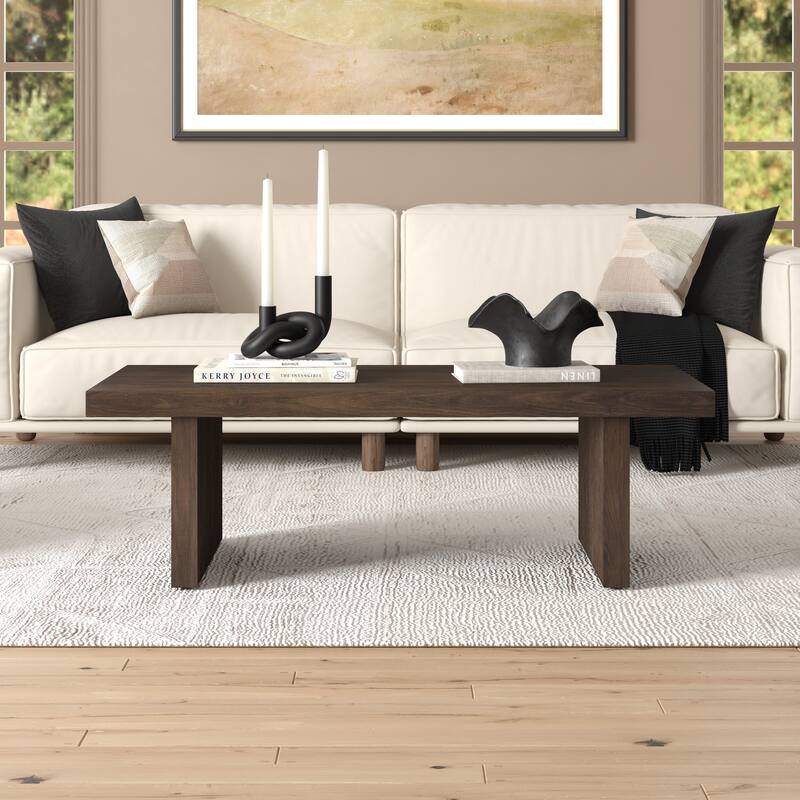 Soren 48" Wide Rectangular Coffee Table