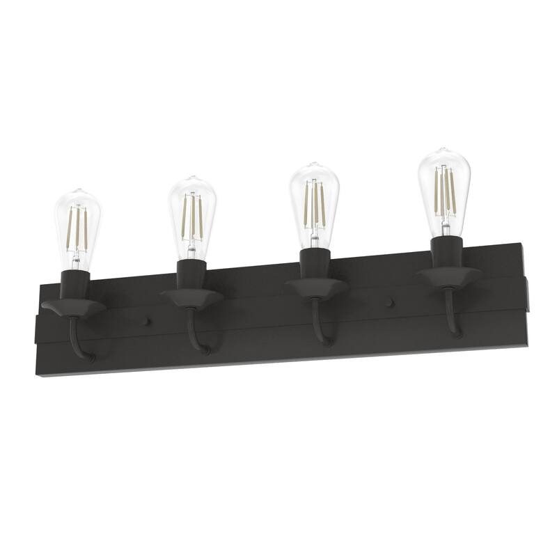 Hunter Perch Point Vanity Wall Light - Industrial, Modern Mountain, Rustic, Transitional - Damp Rated!
