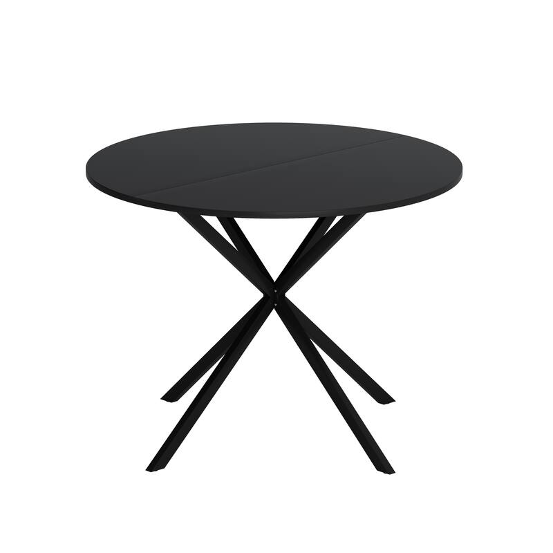 Cross Leg Round Dining Table