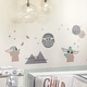preview thumbnail 3 of 2, Lambs & Ivy Star Wars The Mandalorian The Child/Baby Yoda Wall Decals