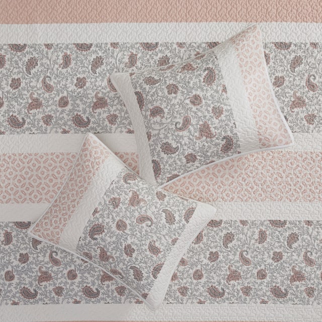 Madison Park Vanessa Cotton Percale 6-piece Coverlet Set