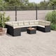 Option Black and cream with table