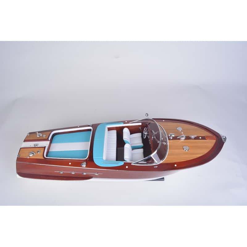 Super Riva Painted Large Speedboat Model