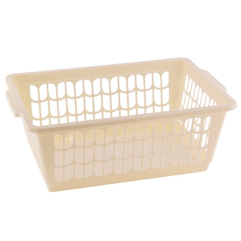 Small Plastic Storage Basket for Organizing Kitchen Pantry, countertop