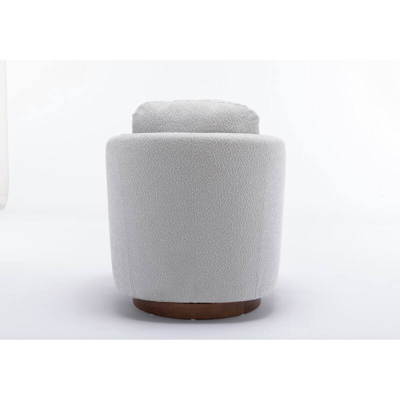 Fabric Swivel Accent Chair