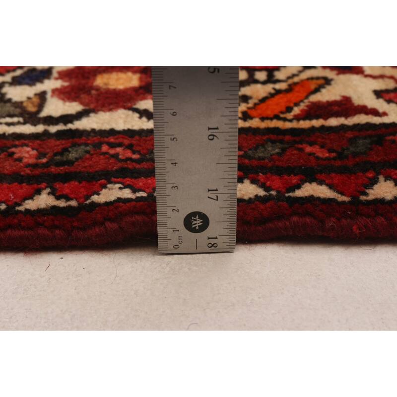 ECARPETGALLERY Hand-knotted Andelz Navy Wool Rug - 4'0 x 11'3