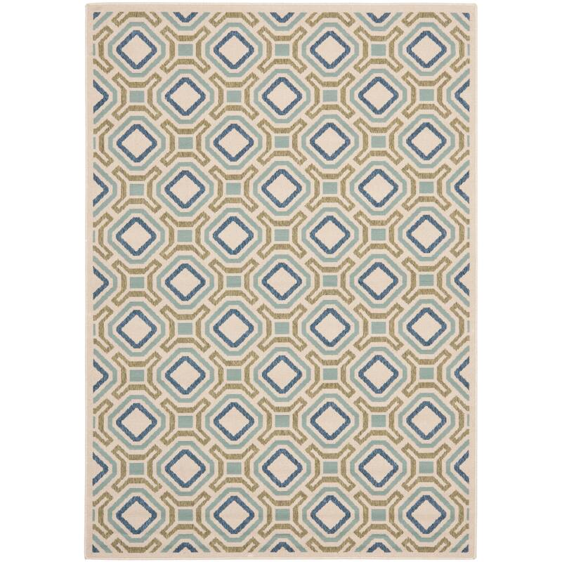 SAFAVIEH Veranda Marjetka Indoor/ Outdoor Waterproof Patio Backyard Rug