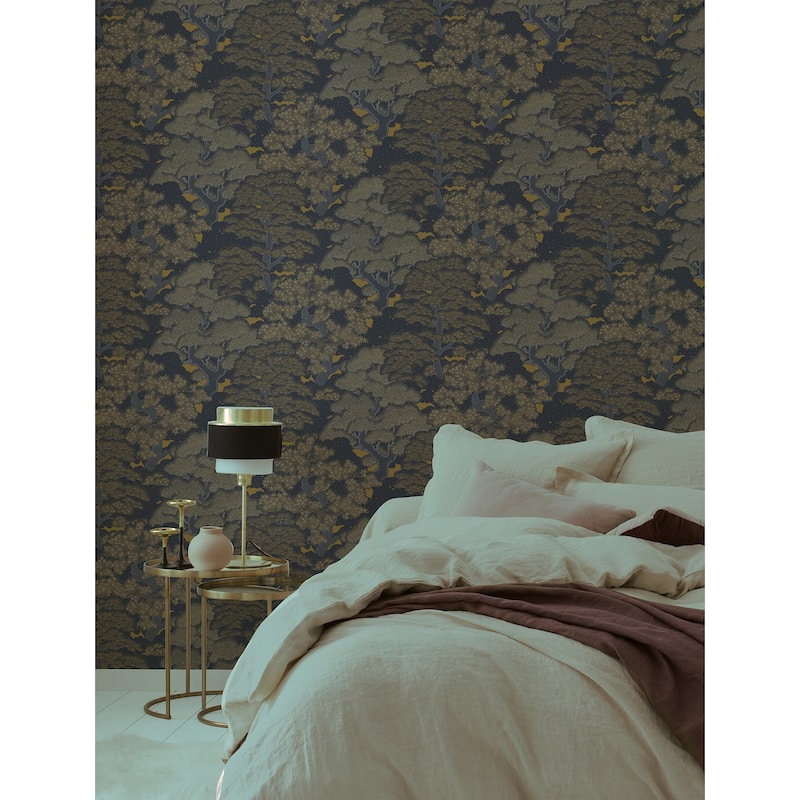 Rasch Taiheiyo Moss Ancient Forest Wallpaper