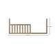 preview thumbnail 4 of 4, Bello 55" Wide Convertible Guard Rail