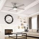 preview thumbnail 4 of 18, Hunter 52" Georgetown ENERGY STAR® Ceiling Fan w/ LED Light, Remote - Contemporary - Easy Install!