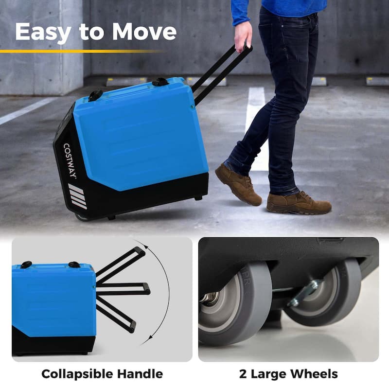 Costway 190 PPD Commercial Dehumidifier Rotational Molded Industrial - See Details